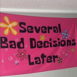 Funny Wall Flag / Room Decor